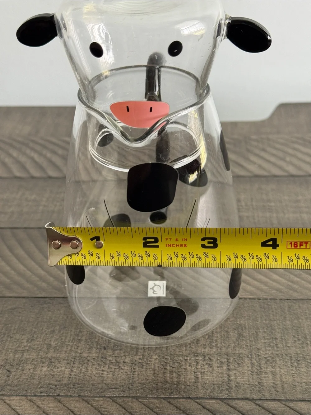 Cow Carafe Pitcher Cow Water Pitcher With Cup Bedside Water Carafe Cow Glass Set